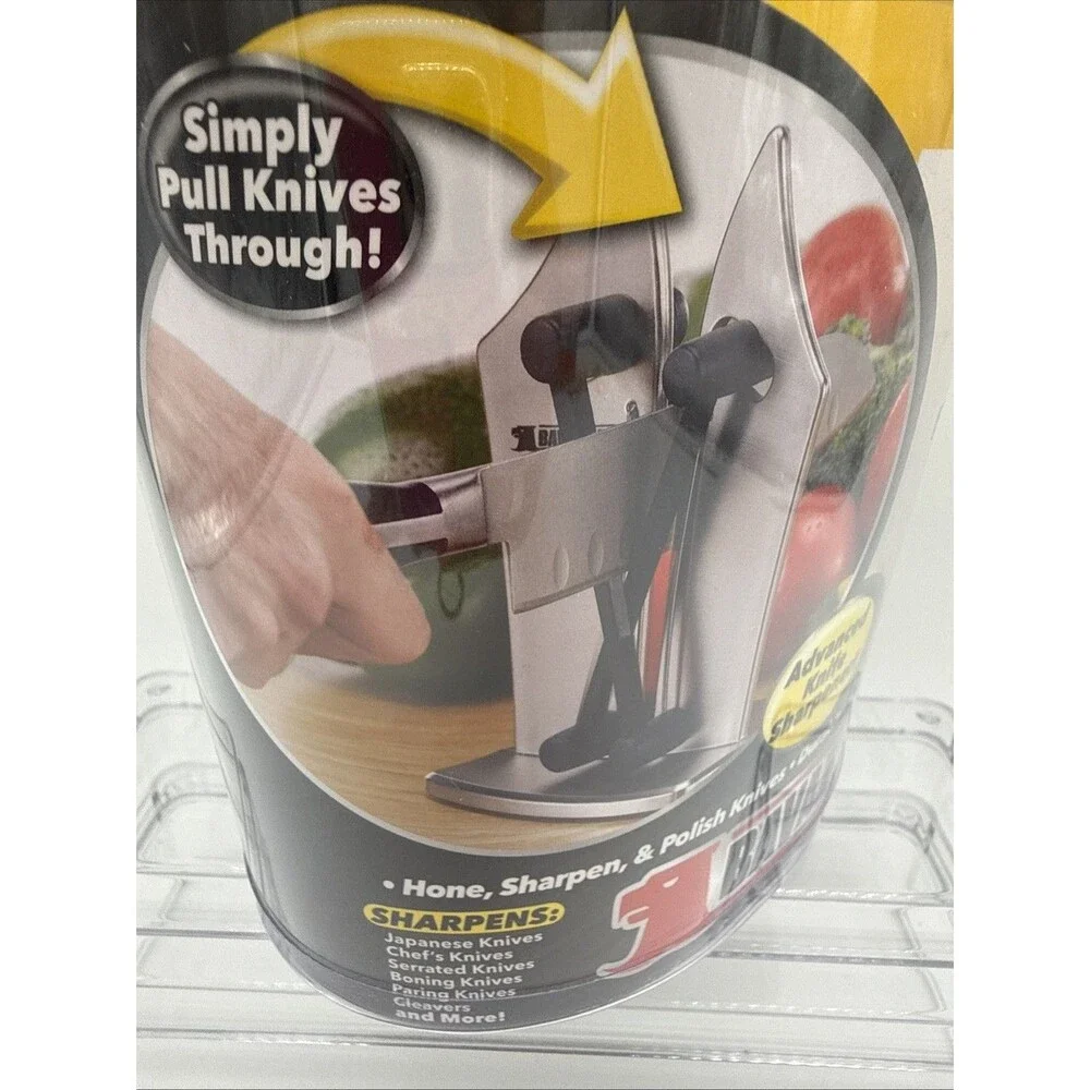 Bavarian Edge Kitchen Knife Sharpener by BulbHead - Sharp Knives in Seconds